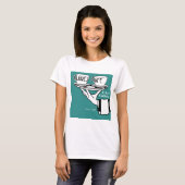 Claires Cafe en Art Gallery T-shirt (Voorkant volledig)