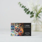 Clairvoyant Carte de visite psychique (Debout devant)