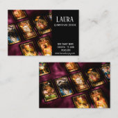 Clairvoyant Carte de visite psychique (Devant / Derrière)