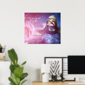 Clairvoyant Psychic Poster Premium Canvas (Gloss) (Bureau à domicile)