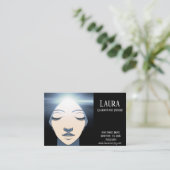 Clairvoyant Psychic Tarot Carte de visite d'énergi (Debout devant)