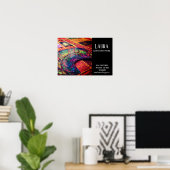 Clairvoyant Psychic Tarot Poster (Thuiskantoor)