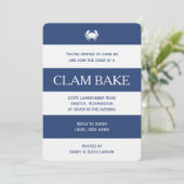 Clam Bake Kaart (Staand voorkant)