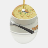 Clam Chowder Day - Waarderingsdag Keramisch Ornament (Voorkant)