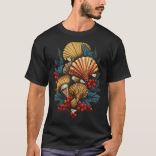 Clam Christmas Graphic T - shirts voor mannen Vrou