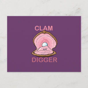 CLAM DIGGGER BRIEFKAART