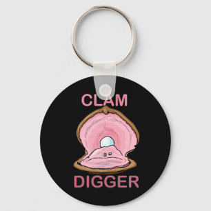 CLAM DIGGGER SLEUTELHANGER