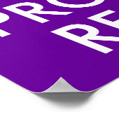 Clam en bewijs lezen poster (Hoek)