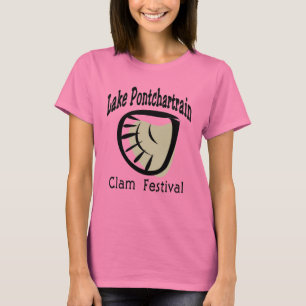 Clam Fest meer Pontchartrein T-shirt