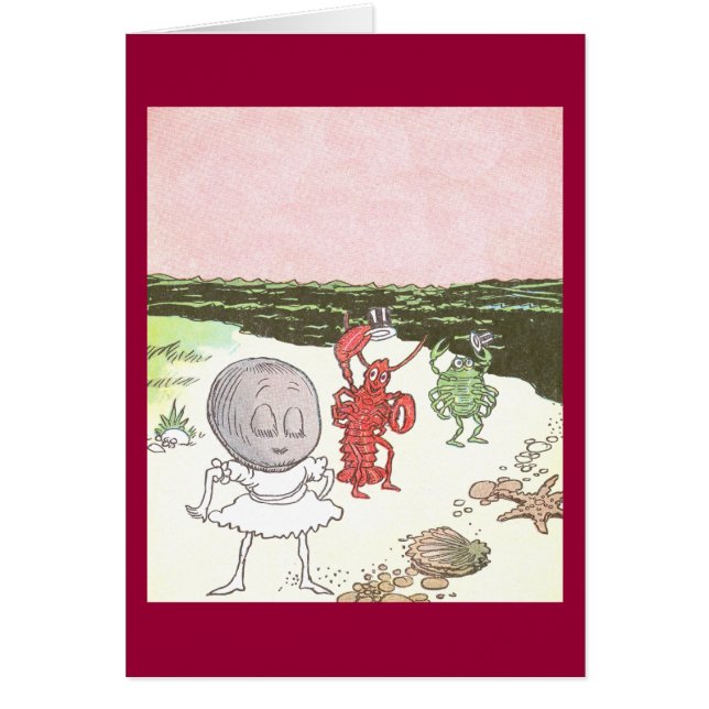 Clam, Lobster & Crab op de strand (Voorkant)