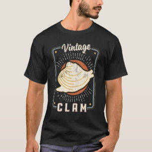 Clam Retro Classic Animal Love 1 T-shirt