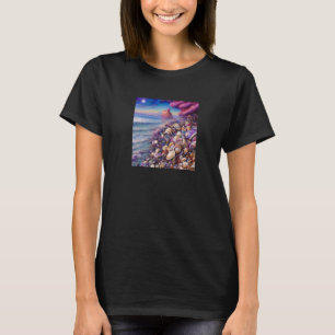 Clam Seashell Shell Collector Beach Ocean Coastal T-shirt