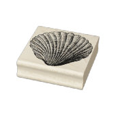Clam Shell  Rubber Art Stamp Rubberstempel (Stempel)