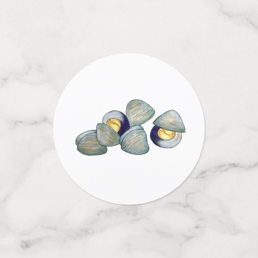 Clambake Rhode Island Nieuw Engeland Vis en zeevru Confetti (Kleine voorkant)