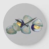 Clambake Rhode Island Nieuw Engeland Vis en zeevru Grote Klok (Voorkant)