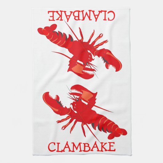 Clambake Theedoek (Verticaal)