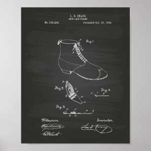 Clamp dentelle de chaussures 1894 Tableau de bord