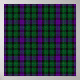 Clan Abercrombie Tartan - Digitaal downloaden Poster