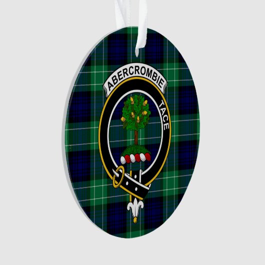 Clan Abercrombie Tartan et Crest (devant)
