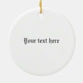 Clan Abercrombie Tartan  Keramisch Ornament (Achterkant)