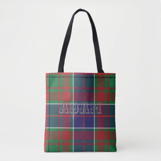 Clan Adam tartan Draagtas (Voorkant)