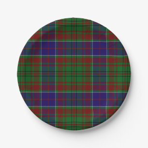 Clan Adams Tartan Papieren Bordje
