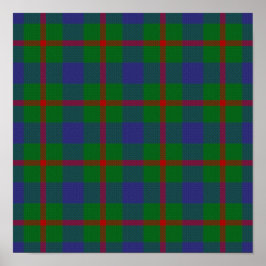 Clan Agnew Tartan - Digitaal downloaden Poster