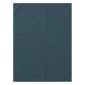 Clan Agnew Tartan Groen en Blauw Plaid Tafelkleed (Voorkant)