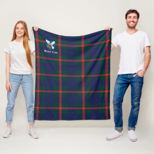 Clan Agnew Tartan Schotse ruit Fleece Deken