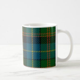 Clan Akins jager tartan mok (oude kleuren)