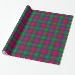 Clan Akins Tartan Patroon Cadeaupapier