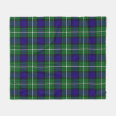 Clan Alexander Tartan Pset Fleece Deken (Voorkant (Horizontaal))