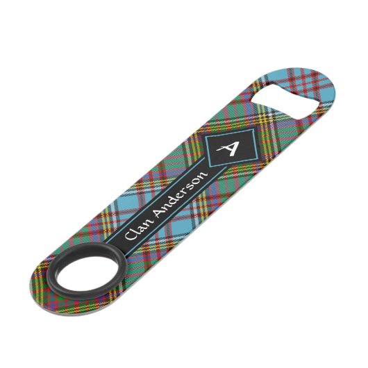 Clan Anderson Clan Barre Tartan (Devant angulaire)