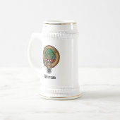 Clan Anderson Crest Beer Stein Bierpul (Voorkant links)