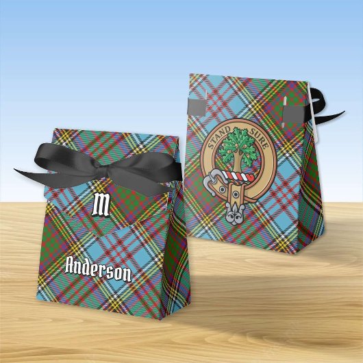 Clan Anderson Crest Favor Box Bedankdoosjes