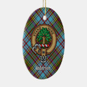 Clan Anderson Crest keramisch Ornament (Rechts)