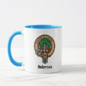 Clan Anderson Crest Mug (Gauche)