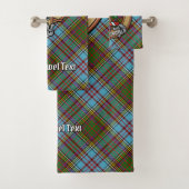 Clan Anderson Crest sur Tartan (En situation)