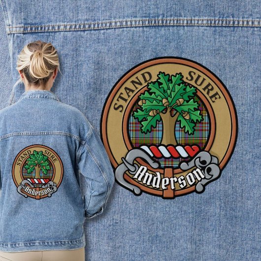 Clan Anderson Crest sur Tartan