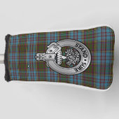 Clan Anderson Crest & Tartan Golfheadcover (Voorkant)