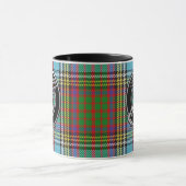 Clan Anderson Crest & Tartan Mug (Centre)