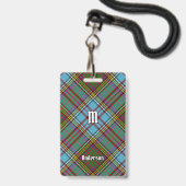Clan Anderson Tartan Badge (Front with Lanyard)