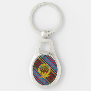 Clan Anderson Tartan en Motif Sleutelhanger