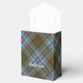 Clan Anderson Tartan Favor Box Bedankdoosjes (Geopend)