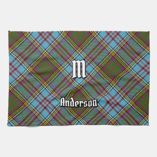 Clan Anderson Tartan Kitchen Towel Theedoek (Horizontaal)