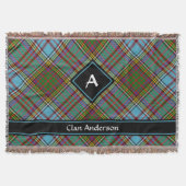 Clan Anderson Tartan Lance La Couverture (Devant)