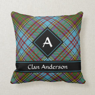 Clan Anderson Tartan Lance Oreiller