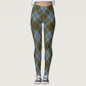 Clan Anderson Tartan Leggings (Voorkant)
