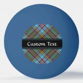 Clan Anderson Tartan Ping Pong Ball (Achterkant)