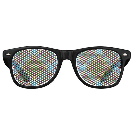 Clan Anderson Tartan Retro Lunettes de soleil (Devant)